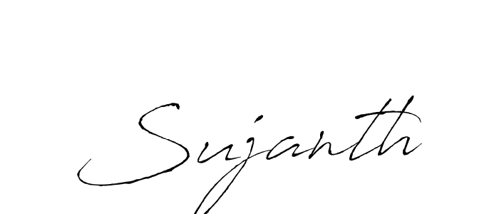 Also we have Sujanth name is the best signature style. Create professional handwritten signature collection using Antro_Vectra autograph style. Sujanth signature style 6 images and pictures png