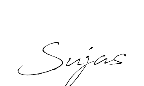 The best way (Antro_Vectra) to make a short signature is to pick only two or three words in your name. The name Sujas include a total of six letters. For converting this name. Sujas signature style 6 images and pictures png