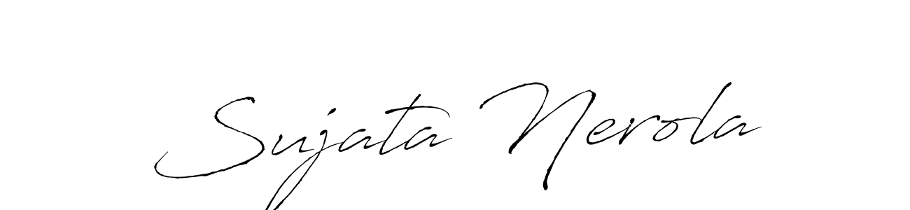 See photos of Sujata Nerola official signature by Spectra . Check more albums & portfolios. Read reviews & check more about Antro_Vectra font. Sujata Nerola signature style 6 images and pictures png