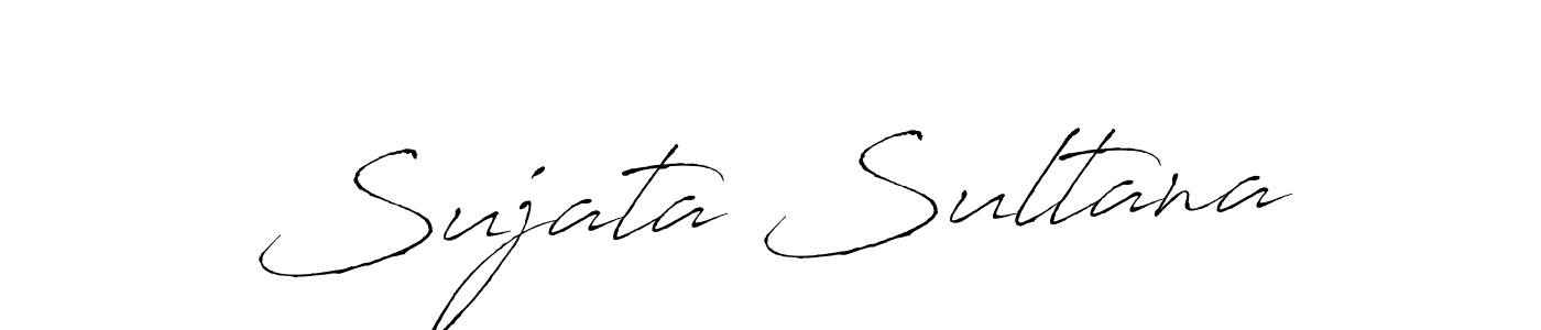 Sujata Sultana stylish signature style. Best Handwritten Sign (Antro_Vectra) for my name. Handwritten Signature Collection Ideas for my name Sujata Sultana. Sujata Sultana signature style 6 images and pictures png
