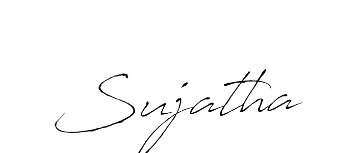 Design your own signature with our free online signature maker. With this signature software, you can create a handwritten (Antro_Vectra) signature for name Sujatha. Sujatha signature style 6 images and pictures png