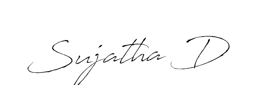 It looks lik you need a new signature style for name Sujatha D. Design unique handwritten (Antro_Vectra) signature with our free signature maker in just a few clicks. Sujatha D signature style 6 images and pictures png