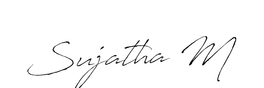 Best and Professional Signature Style for Sujatha M. Antro_Vectra Best Signature Style Collection. Sujatha M signature style 6 images and pictures png