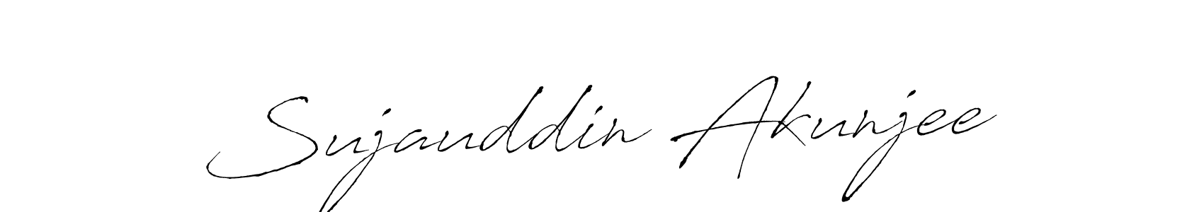 You can use this online signature creator to create a handwritten signature for the name Sujauddin Akunjee. This is the best online autograph maker. Sujauddin Akunjee signature style 6 images and pictures png