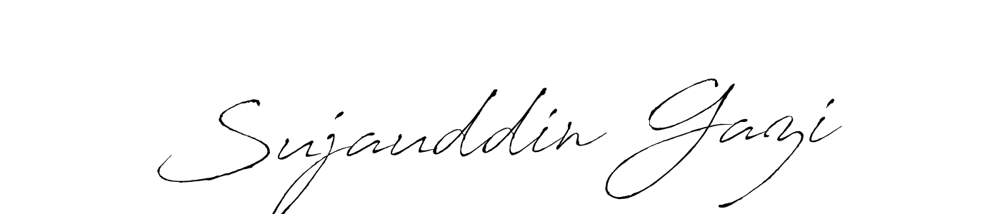 Also we have Sujauddin Gazi name is the best signature style. Create professional handwritten signature collection using Antro_Vectra autograph style. Sujauddin Gazi signature style 6 images and pictures png