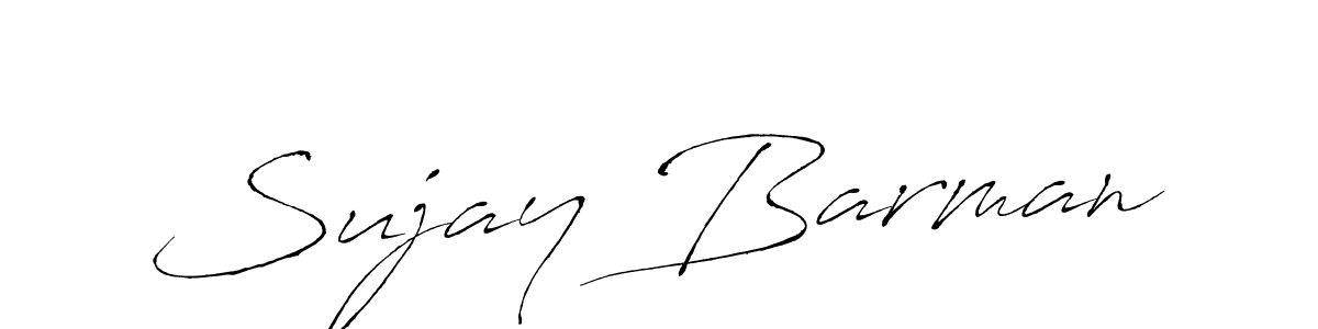 Also we have Sujay Barman name is the best signature style. Create professional handwritten signature collection using Antro_Vectra autograph style. Sujay Barman signature style 6 images and pictures png