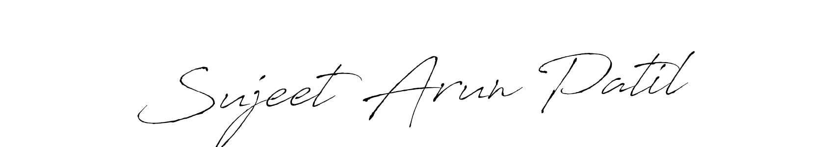 How to Draw Sujeet Arun Patil signature style? Antro_Vectra is a latest design signature styles for name Sujeet Arun Patil. Sujeet Arun Patil signature style 6 images and pictures png