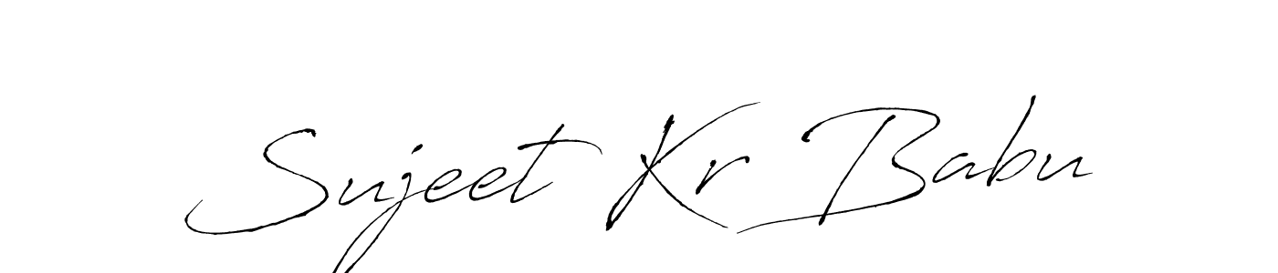It looks lik you need a new signature style for name Sujeet Kr Babu. Design unique handwritten (Antro_Vectra) signature with our free signature maker in just a few clicks. Sujeet Kr Babu signature style 6 images and pictures png
