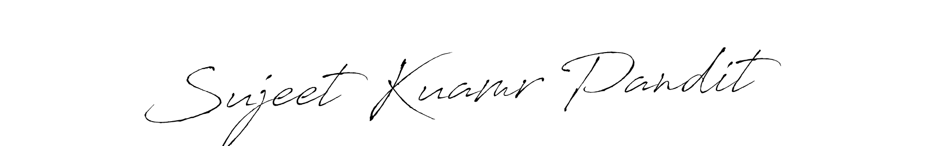 Also You can easily find your signature by using the search form. We will create Sujeet Kuamr Pandit name handwritten signature images for you free of cost using Antro_Vectra sign style. Sujeet Kuamr Pandit signature style 6 images and pictures png