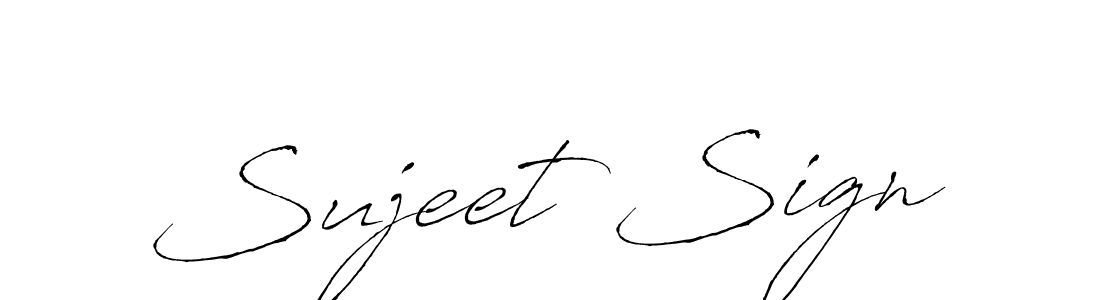 How to make Sujeet Sign name signature. Use Antro_Vectra style for creating short signs online. This is the latest handwritten sign. Sujeet Sign signature style 6 images and pictures png