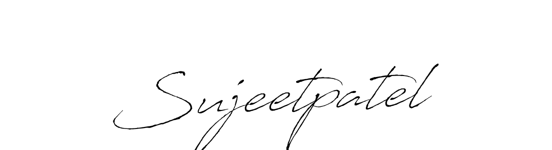 Create a beautiful signature design for name Sujeetpatel. With this signature (Antro_Vectra) fonts, you can make a handwritten signature for free. Sujeetpatel signature style 6 images and pictures png