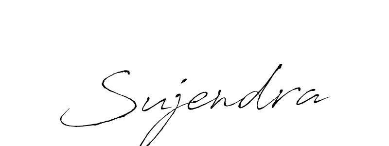 You should practise on your own different ways (Antro_Vectra) to write your name (Sujendra) in signature. don't let someone else do it for you. Sujendra signature style 6 images and pictures png