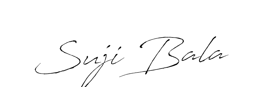 How to make Suji Bala signature? Antro_Vectra is a professional autograph style. Create handwritten signature for Suji Bala name. Suji Bala signature style 6 images and pictures png