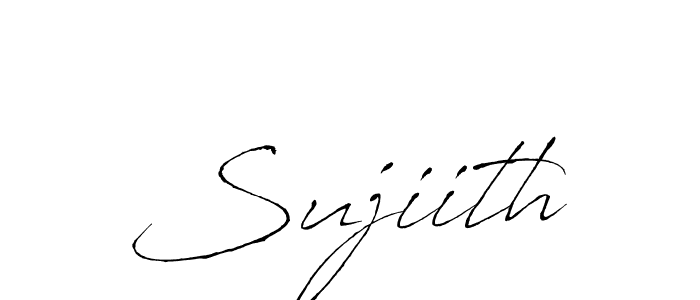 Design your own signature with our free online signature maker. With this signature software, you can create a handwritten (Antro_Vectra) signature for name Sujiith. Sujiith signature style 6 images and pictures png