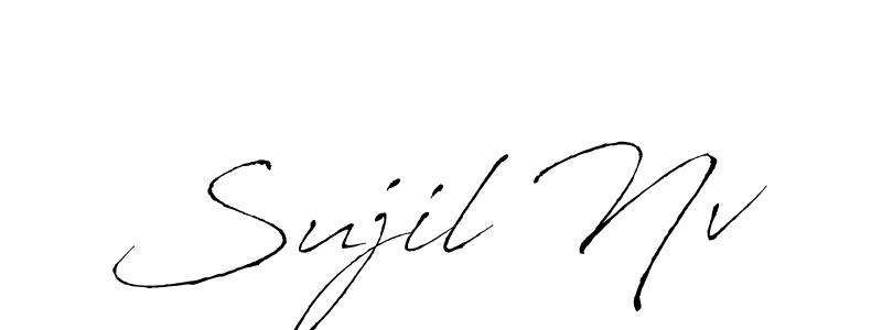 Once you've used our free online signature maker to create your best signature Antro_Vectra style, it's time to enjoy all of the benefits that Sujil Nv name signing documents. Sujil Nv signature style 6 images and pictures png