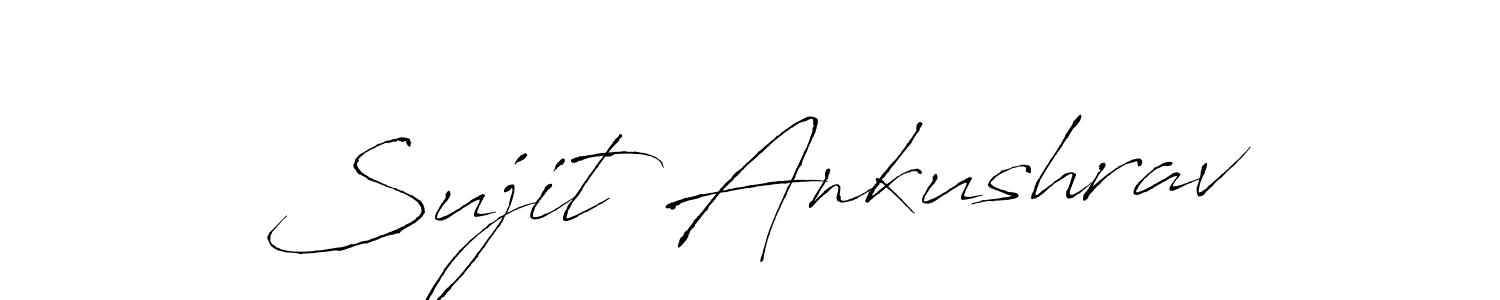 It looks lik you need a new signature style for name Sujit Ankushrav. Design unique handwritten (Antro_Vectra) signature with our free signature maker in just a few clicks. Sujit Ankushrav signature style 6 images and pictures png