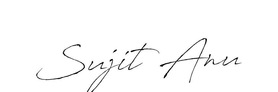 Make a beautiful signature design for name Sujit Anu. Use this online signature maker to create a handwritten signature for free. Sujit Anu signature style 6 images and pictures png