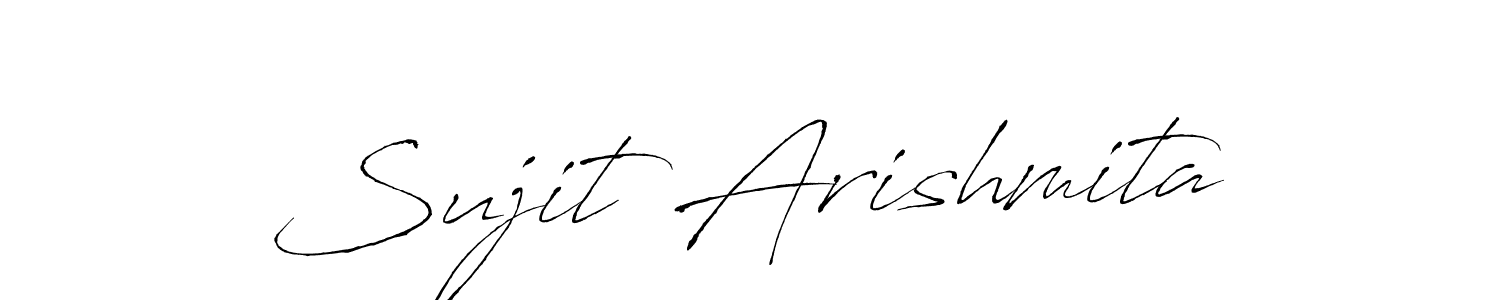 if you are searching for the best signature style for your name Sujit Arishmita. so please give up your signature search. here we have designed multiple signature styles  using Antro_Vectra. Sujit Arishmita signature style 6 images and pictures png