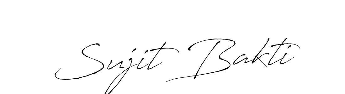 Also You can easily find your signature by using the search form. We will create Sujit Bakti name handwritten signature images for you free of cost using Antro_Vectra sign style. Sujit Bakti signature style 6 images and pictures png