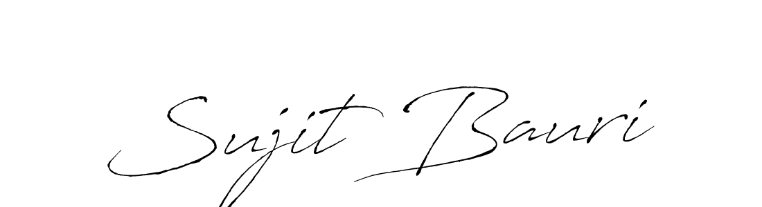 Create a beautiful signature design for name Sujit Bauri. With this signature (Antro_Vectra) fonts, you can make a handwritten signature for free. Sujit Bauri signature style 6 images and pictures png