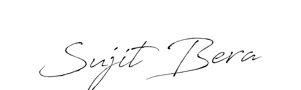 How to make Sujit Bera signature? Antro_Vectra is a professional autograph style. Create handwritten signature for Sujit Bera name. Sujit Bera signature style 6 images and pictures png