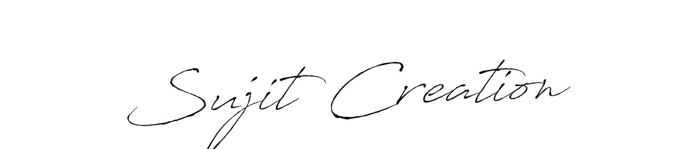 if you are searching for the best signature style for your name Sujit Creation. so please give up your signature search. here we have designed multiple signature styles  using Antro_Vectra. Sujit Creation signature style 6 images and pictures png