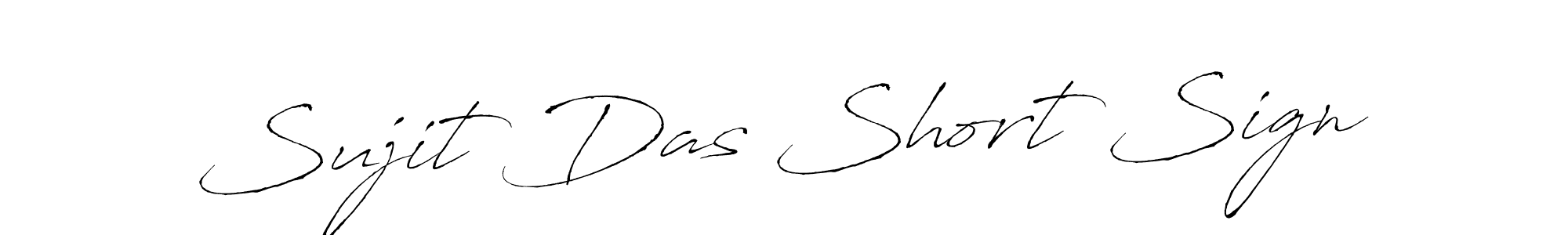 Create a beautiful signature design for name Sujit Das Short Sign. With this signature (Antro_Vectra) fonts, you can make a handwritten signature for free. Sujit Das Short Sign signature style 6 images and pictures png