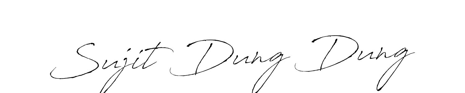 Once you've used our free online signature maker to create your best signature Antro_Vectra style, it's time to enjoy all of the benefits that Sujit Dung Dung name signing documents. Sujit Dung Dung signature style 6 images and pictures png