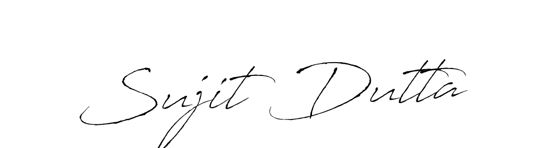 How to make Sujit Dutta signature? Antro_Vectra is a professional autograph style. Create handwritten signature for Sujit Dutta name. Sujit Dutta signature style 6 images and pictures png