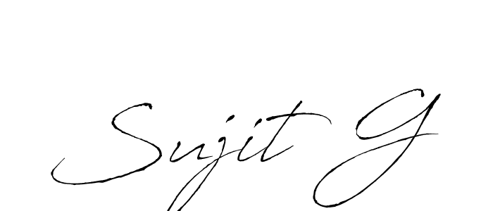 Make a beautiful signature design for name Sujit G. Use this online signature maker to create a handwritten signature for free. Sujit G signature style 6 images and pictures png