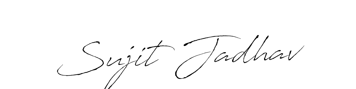 Once you've used our free online signature maker to create your best signature Antro_Vectra style, it's time to enjoy all of the benefits that Sujit Jadhav name signing documents. Sujit Jadhav signature style 6 images and pictures png