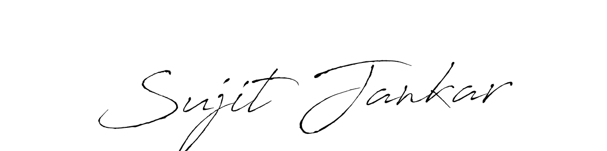 How to Draw Sujit Jankar signature style? Antro_Vectra is a latest design signature styles for name Sujit Jankar. Sujit Jankar signature style 6 images and pictures png