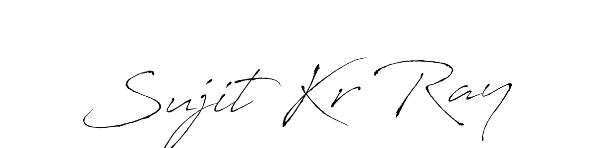 Design your own signature with our free online signature maker. With this signature software, you can create a handwritten (Antro_Vectra) signature for name Sujit Kr Ray. Sujit Kr Ray signature style 6 images and pictures png