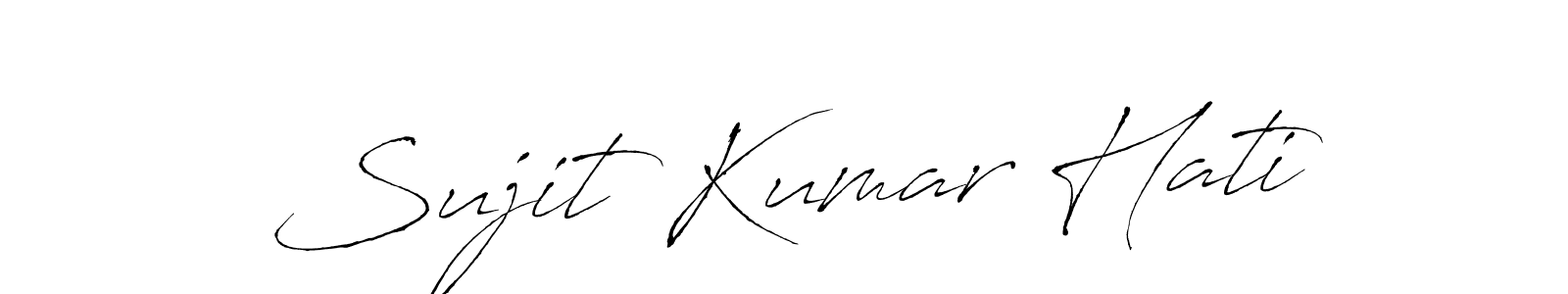 This is the best signature style for the Sujit Kumar Hati name. Also you like these signature font (Antro_Vectra). Mix name signature. Sujit Kumar Hati signature style 6 images and pictures png