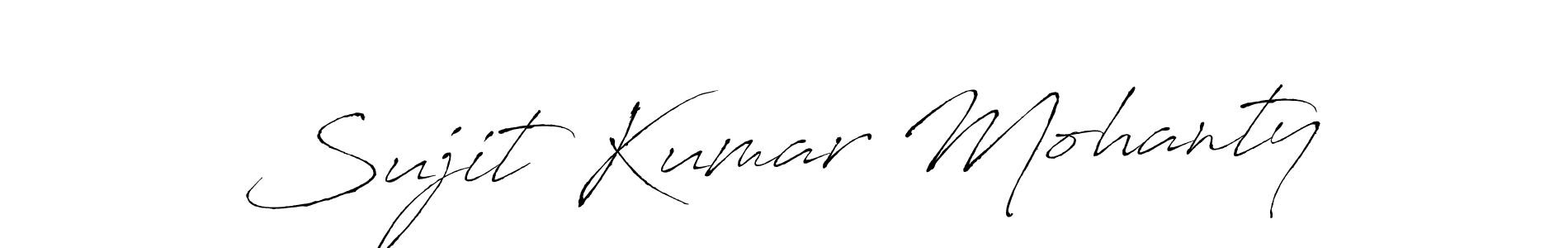 Use a signature maker to create a handwritten signature online. With this signature software, you can design (Antro_Vectra) your own signature for name Sujit Kumar Mohanty. Sujit Kumar Mohanty signature style 6 images and pictures png