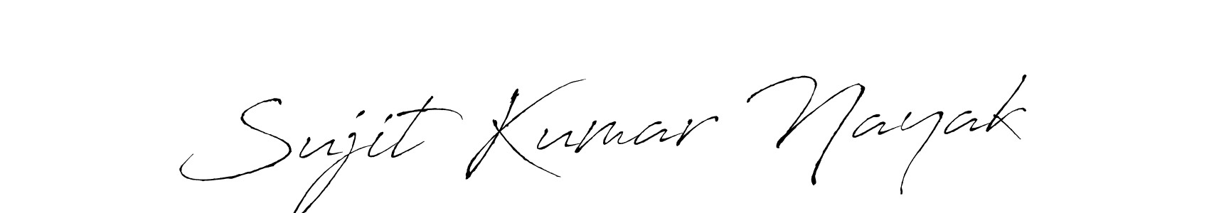 How to make Sujit Kumar Nayak signature? Antro_Vectra is a professional autograph style. Create handwritten signature for Sujit Kumar Nayak name. Sujit Kumar Nayak signature style 6 images and pictures png