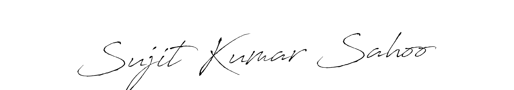 Use a signature maker to create a handwritten signature online. With this signature software, you can design (Antro_Vectra) your own signature for name Sujit Kumar Sahoo. Sujit Kumar Sahoo signature style 6 images and pictures png