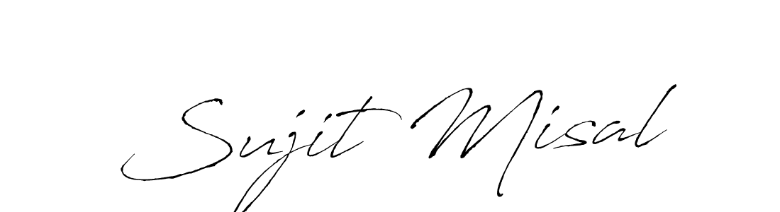 Also we have Sujit Misal name is the best signature style. Create professional handwritten signature collection using Antro_Vectra autograph style. Sujit Misal signature style 6 images and pictures png