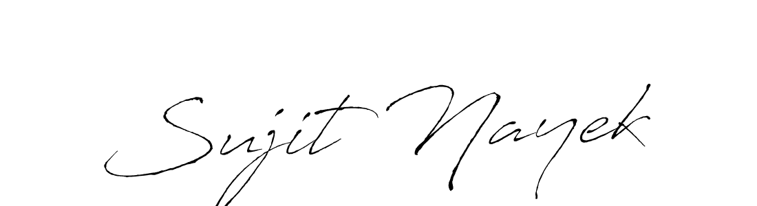 Create a beautiful signature design for name Sujit Nayek. With this signature (Antro_Vectra) fonts, you can make a handwritten signature for free. Sujit Nayek signature style 6 images and pictures png