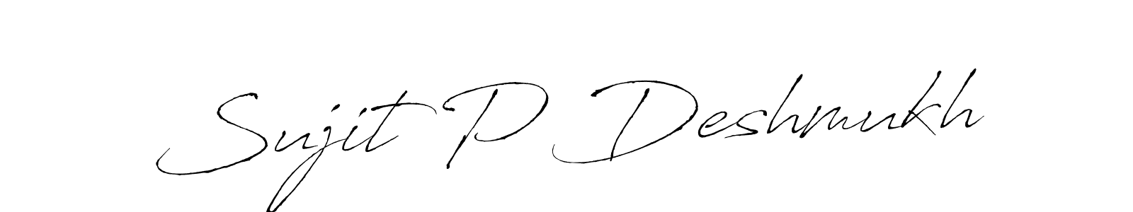 Make a beautiful signature design for name Sujit P Deshmukh. Use this online signature maker to create a handwritten signature for free. Sujit P Deshmukh signature style 6 images and pictures png