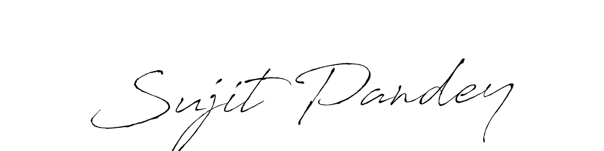 You should practise on your own different ways (Antro_Vectra) to write your name (Sujit Pandey) in signature. don't let someone else do it for you. Sujit Pandey signature style 6 images and pictures png