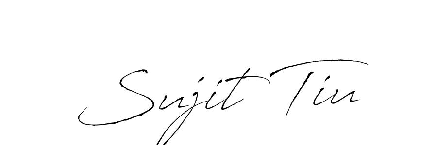 How to Draw Sujit Tiu signature style? Antro_Vectra is a latest design signature styles for name Sujit Tiu. Sujit Tiu signature style 6 images and pictures png