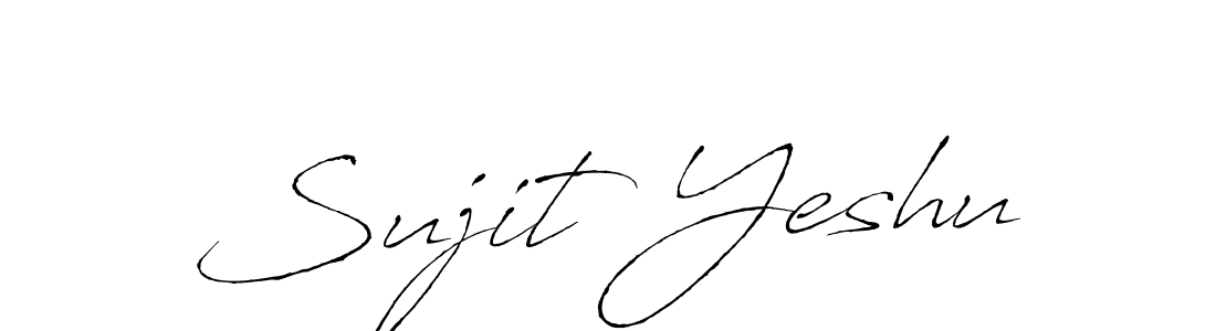 Also we have Sujit Yeshu name is the best signature style. Create professional handwritten signature collection using Antro_Vectra autograph style. Sujit Yeshu signature style 6 images and pictures png