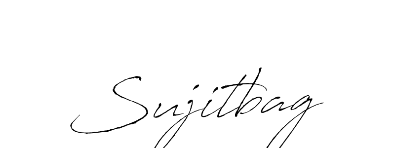 You should practise on your own different ways (Antro_Vectra) to write your name (Sujitbag) in signature. don't let someone else do it for you. Sujitbag signature style 6 images and pictures png