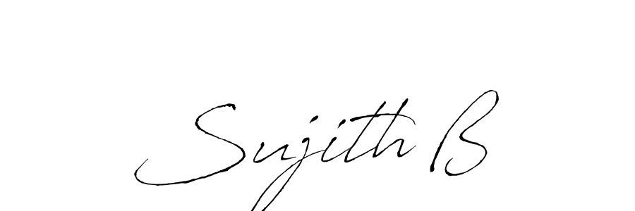 You should practise on your own different ways (Antro_Vectra) to write your name (Sujith ß) in signature. don't let someone else do it for you. Sujith ß signature style 6 images and pictures png