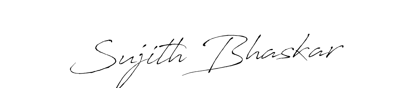Also we have Sujith Bhaskar name is the best signature style. Create professional handwritten signature collection using Antro_Vectra autograph style. Sujith Bhaskar signature style 6 images and pictures png