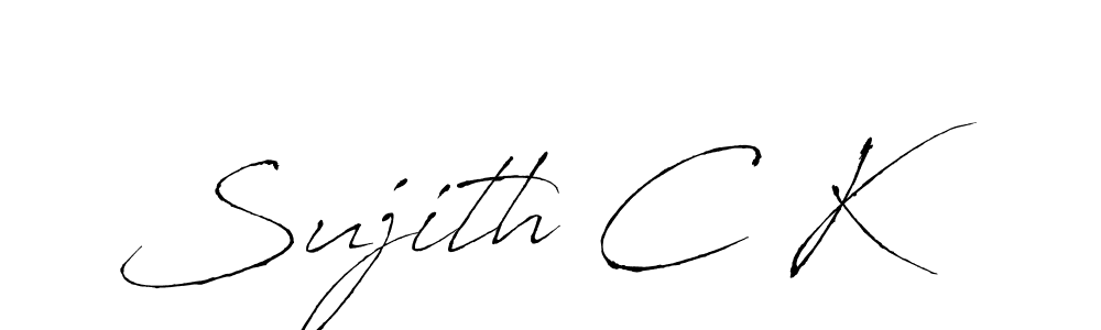 Make a beautiful signature design for name Sujith C K. Use this online signature maker to create a handwritten signature for free. Sujith C K signature style 6 images and pictures png