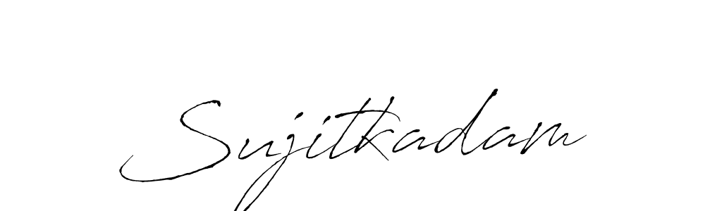 Use a signature maker to create a handwritten signature online. With this signature software, you can design (Antro_Vectra) your own signature for name Sujitkadam. Sujitkadam signature style 6 images and pictures png