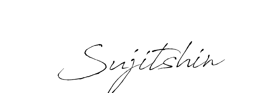 Antro_Vectra is a professional signature style that is perfect for those who want to add a touch of class to their signature. It is also a great choice for those who want to make their signature more unique. Get Sujitshin name to fancy signature for free. Sujitshin signature style 6 images and pictures png