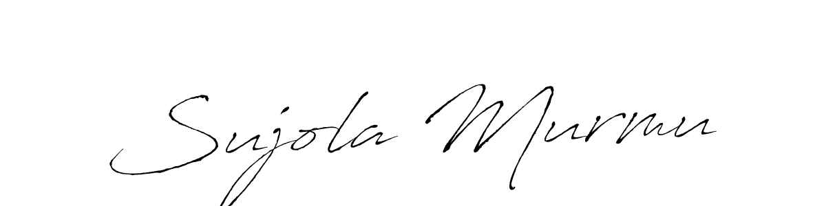 This is the best signature style for the Sujola Murmu name. Also you like these signature font (Antro_Vectra). Mix name signature. Sujola Murmu signature style 6 images and pictures png